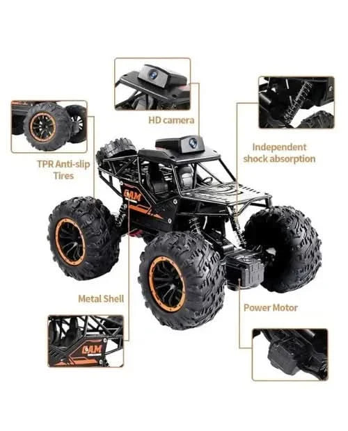 RogueRider X-10 RC Monster Truck with HD Camera