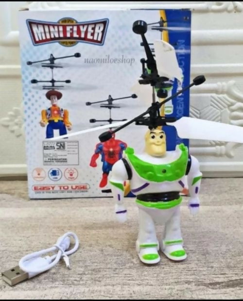 Mini Flyer – Rechargeable Induction Helicopter for Kids
