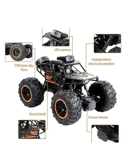 RogueRider X-10 RC Monster Truck with HD Camera