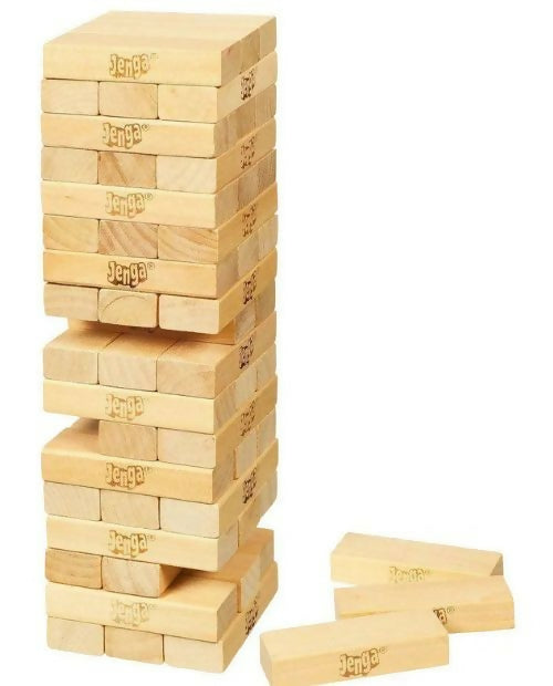 Classic Jenga Blocks – Fun Stacking Game for Kids & Adults