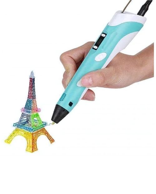 3D Printing Pen for Kids – 4.0 Gen Drawing Pen with LCD Display, USB Cable, Pen Holder & 9m 1.75mm Filament