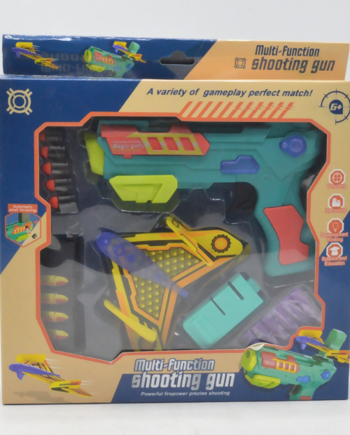 Multi-Function Foam Shooting Gun Toy